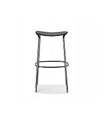 Trick wood bar stool